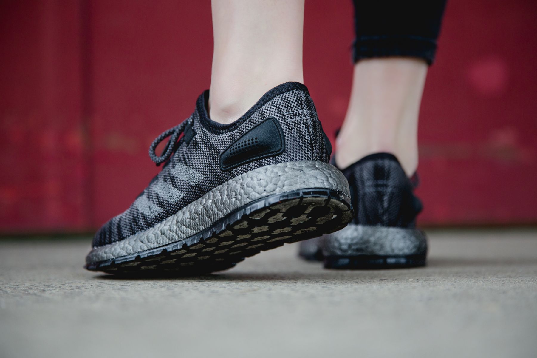 Adidas pure boost 2 black best sale